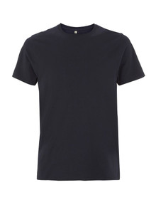 Organic Heavyweight T Shirt - Navy