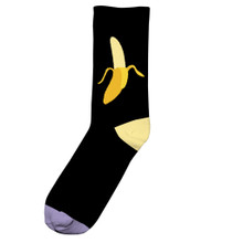 Dedicated Sigtuna Socks Banana - Black