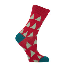 Komodo Triangle Socks - Red