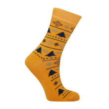 Komodo Christmas Socks - Yellow
