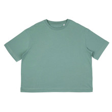 Oversized Organic T Shirt (Womens) - Sage Green