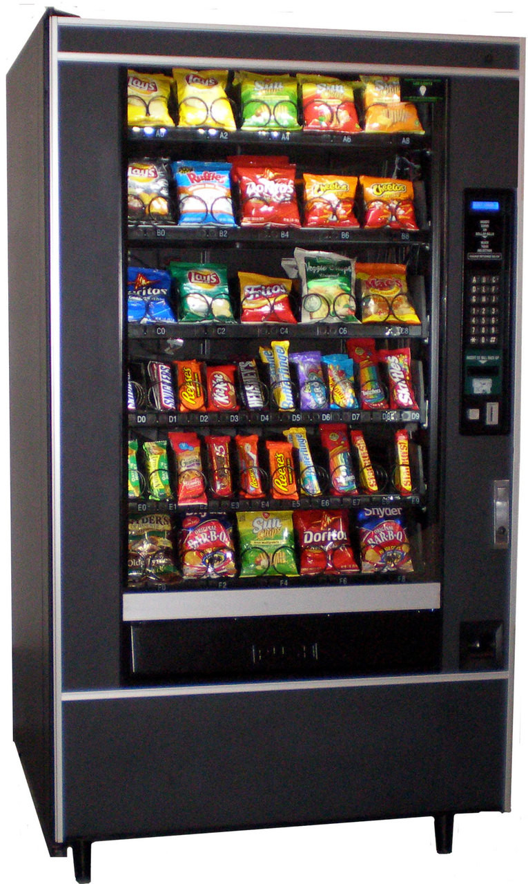 3-Wide Combination Vending Machine