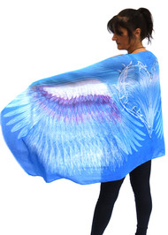 Crystal: Blue Angel Wings - Soft Cotton