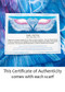Certificate: Crystal - Blue Angel Wings