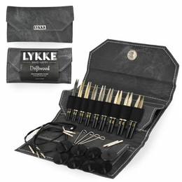 40 cm LYKKE Black Cords for 3.5 Driftwood Interchangeable Needles 16