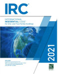 2021 International Residential Code® 
This comprehensive code comprises all building, plumbing, mechanical, fuel gas and electrical requirements for one- and two-family dwellings and townhouses up to three stories.