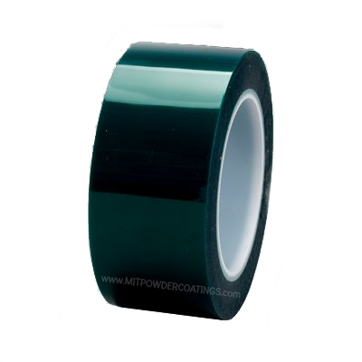 3M™ High Temp Polyester Masking Tape 8992 Green, 2 in X 72 yd