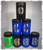 MIT Powder Coatings - Semi Gloss Black PESB-500-SG6, Blue Streak PESBL-400-G9 & Neon Green PESGR-670-SG6  - Photo Submitted by Thomas Contreras