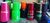 MIT Powder Coatings -Bright Green PESGR-400-G9, Candy Red PESR-680-G9 & Prismatic Powders - Peacock Pink PMB-750, Weathered Copper  PVB-5276 - Photo Submitted by Four Kings Custom Metal