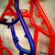 MIT Powder Coatings - Neon Orange PESO-671-SG6 (his) - Candy Blue PESBL-681-G9 faded Candy Purple over Bengal Silver PESGY-430-SG7 (hers) - His & Hers Kart Frames - Photo submitted by Rager's Edge Powder Coating