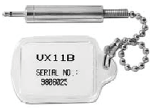 VKC300M: Centigrade version Temperature verification test caps:

Use to verify proper calibration of TPI thermistor thermometers with bi-pole and Lumberg probe connectors.