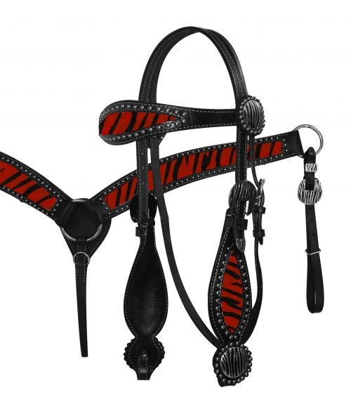 Details about / Showman Nylon Headstall /& Breast Collar Set w// Stars /& Stripes Print Overlay