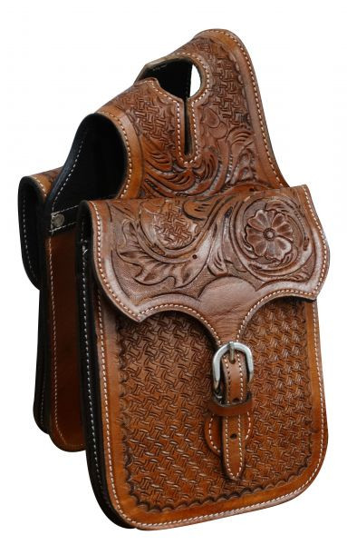 saddle leather bag