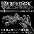 Blackwork Chloroprene Medical Grade Exam Gloves *Box*