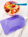 My Lil Pouch - 140ml Reusable Food Pouch 5 Pack Purple