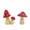 Little Fairy Door Red Little Mushrooms