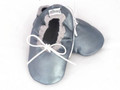 Boowiggie Soft Leather Shoes - Ballet Flats - Pewter