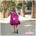 Giggle Me Pink Sequin Heart Backpack 