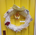 Fairy Door Christmas Wreath
