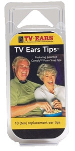TV Ear Tips 10-pack Foam