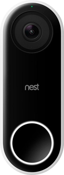 Nest Hello Smart Video Doorbell - Front