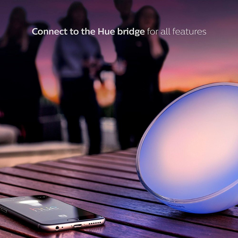 Philips Hue Go White and Color Portable Lamp - with App (Phone and Bridge Sold Separately)