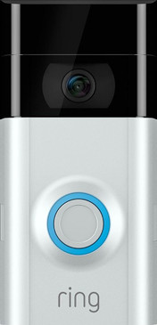 Ring Video Doorbell 2 - Satin Nickel