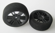 Sedan Rear 37 Shore Tyres - Carbon Xceed Wheel