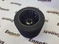 1/8 Rear 37 Shore Tyres - Carbon Enneti Wheel