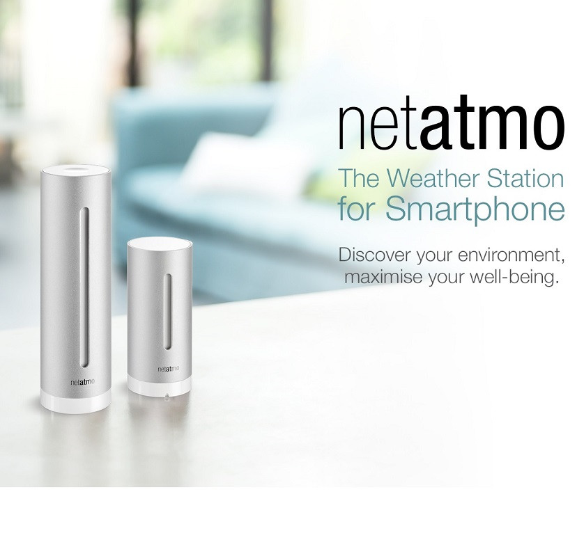 google home netatmo weather station