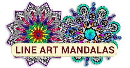Line Art Mandalas
