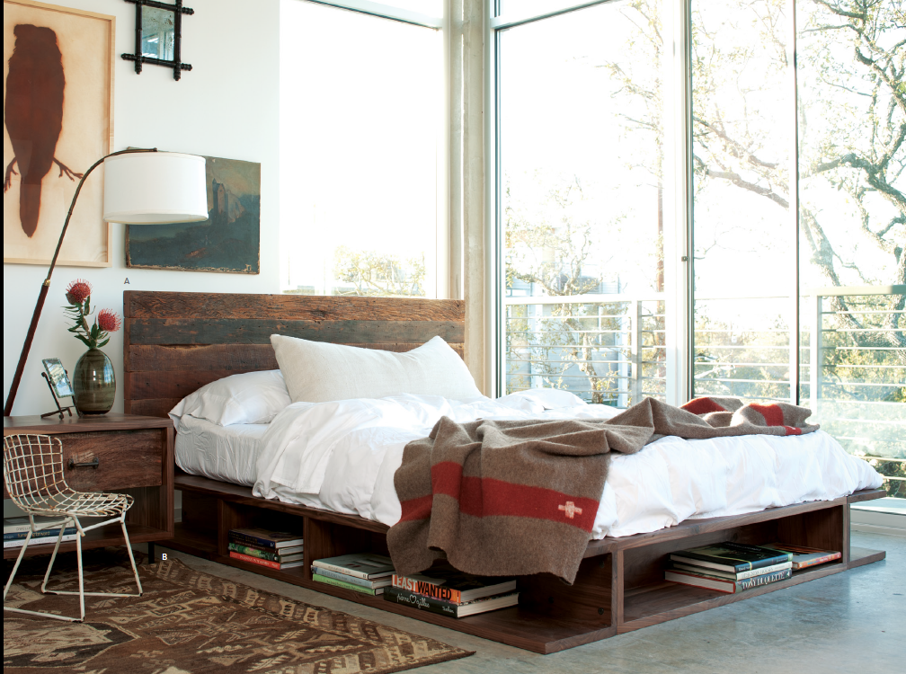Bonnie Rustic Reclaimed Wood Queen Platfrom Bed Zin Home ... Bina Bonnie King Bed- Rustic Reclaimed Wood Platform Bed Frame ... - Bonnie Rustic Reclaimed Wood Queen Platfrom Bed Zin Home