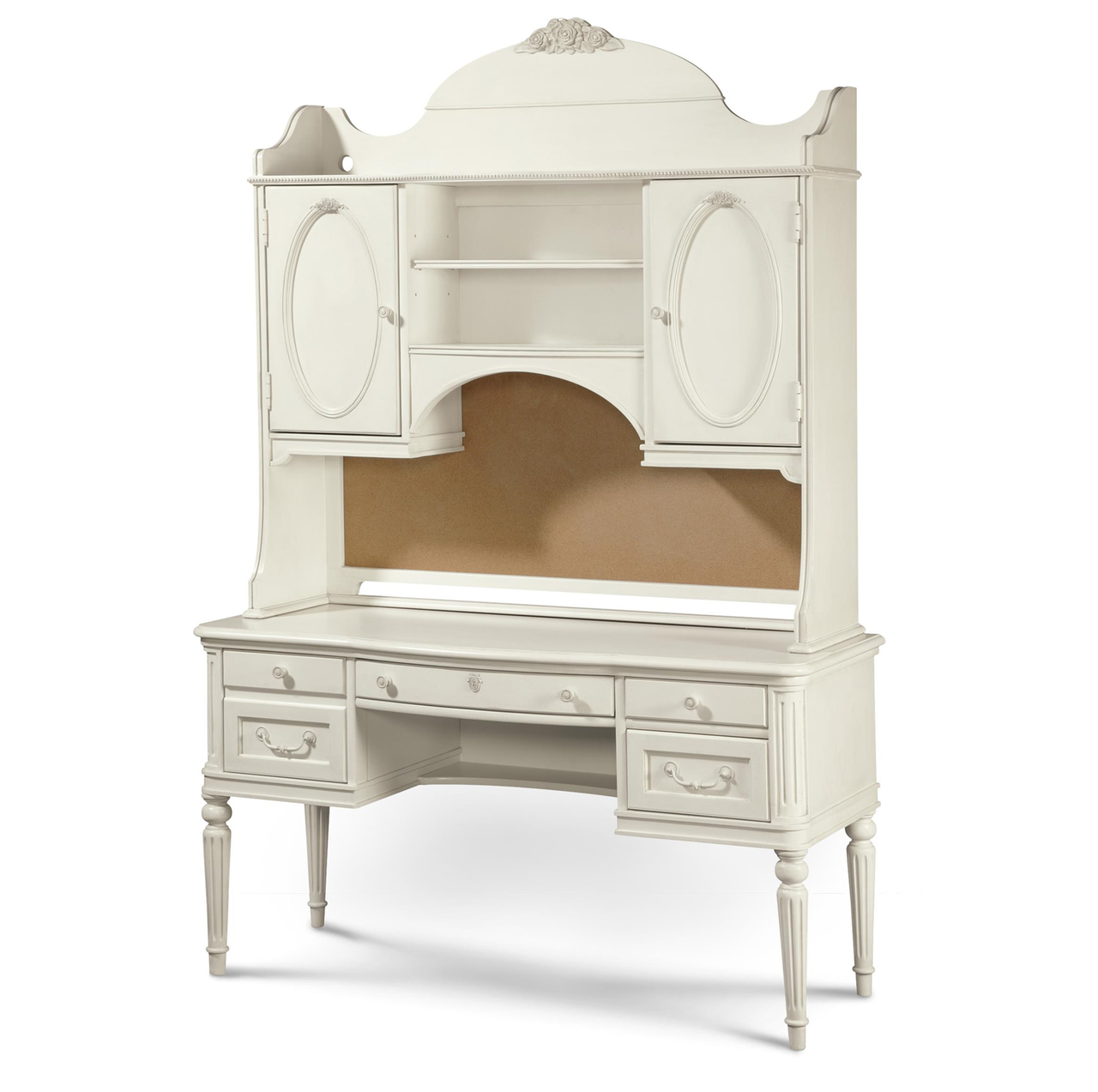 Rosalie Kids Vanity Desk White Zin Home