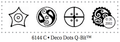 Judikins Stamps Deco Dots Q-Bit