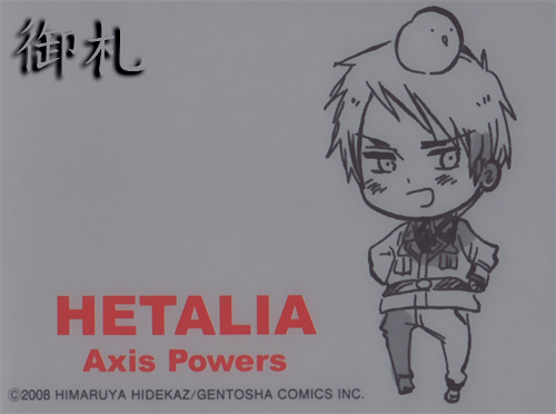 Axis Powers Hetalia Mini Ring Notepad Prussia Ofuda Imports