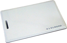 ZKACCESS Prox Card Thick (Clamshell) 125kHz Prox Cards- Thick, Part No# Prox Card Thick (Clamshell)
