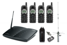 ENGENIUS DuraPRO-PIB20L-IND Durafon Pro Base / (4) Handset Bundle W/20M Internal Antenna, Part No# DuraPRO-PIB20L-IND