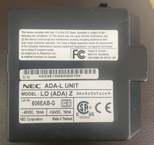 NEC 680601 ADA-L ADA  Call Recording/Audio Adapter, Part# 680601 (NEW Part# BE106983)