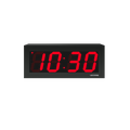 Valcom VIP-D440A IP PoE 4 Digit, 4 inch Digital Clock, Part No# VIP-D440A