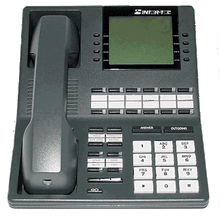 Inter-tel Axxess 12 Line Large Display Digital Speaker Executive Phone Part# 550.4500