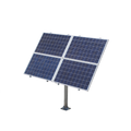 Planet 280W 12V/24V Solar Panel Kit with panel, pole mount, controller and cable, Part# TPSK12/24-280W