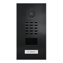 DoorBird IP Video Door Station D2101V, Stainless Steel V4A, PVD Coating with Titanium-Finish
