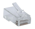 Intellinet 100-Pack FastCrimp Cat5e RJ45 Modular Plugs IMP-C5E-FT100, Part# 791083