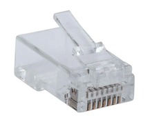 INTELLINET 100-Pack FastCrimp Cat5e RJ45 Modular Plugs IMP-C5E-FT100, Part# 791083