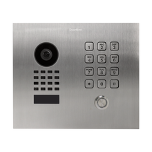 DoorBird IP Video Door Station D1101KH Classic, flush-mount, Stainless steel V4A (salt-water resistant), brushed
