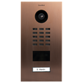 DoorBird IP Video Door Station D2101V, Stainless steel V4A, brushed, PVD coating with bronze-finish, Part# 423870079