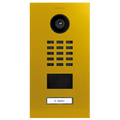 DoorBird IP Video Door Station D2101V, Stainless steel V4A, powder-coated, semi-gloss, RAL 1003, Part# 423870161