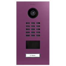 DoorBird IP Video Door Station D2101V, Stainless steel V4A, powder-coated, semi-gloss, RAL 4006, Part# 423870291
