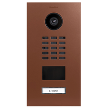 DoorBird IP Video Door Station D2101V, Stainless steel V4A, powder-coated, semi-gloss, RAL 8004, Part# 423870505
