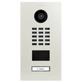 DoorBird IP Video Door Station D2101V, Stainless steel V4A, powder-coated, semi-gloss, RAL 9010, Part# 423870581

